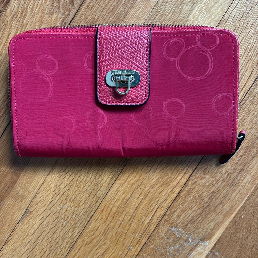 Vera Bradley Mickey Mouse wallet